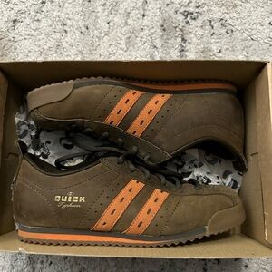 Quick Typhoon M. green and Orange Shoes Made in Italy Size 6